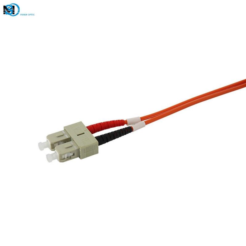 Fiber Jumper Cable Sc to Sc 62.5/125 3.0mm Duplex Orange