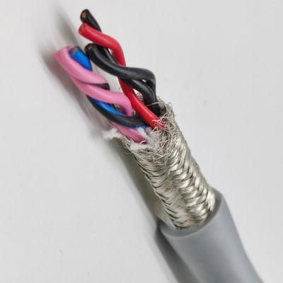 High Flexible Shielded Cable Twisted Pair Copper Conducted Cable Rvvsp Cables