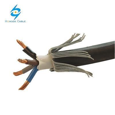 10mm 16mm 25mm 4 Core Armoured Cable Price 0.6/1kv