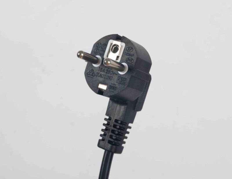 RoHS Approval Greece Power Cable 3 Core Plug IEC C5