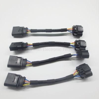 Custom Electrical Industrial Medical Automotive Wire Harness Cable Assembly Te Connector Auto Cables Wire Harness