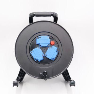 Plastic Portable Optical Fiber Cable Reels Heavy Duty