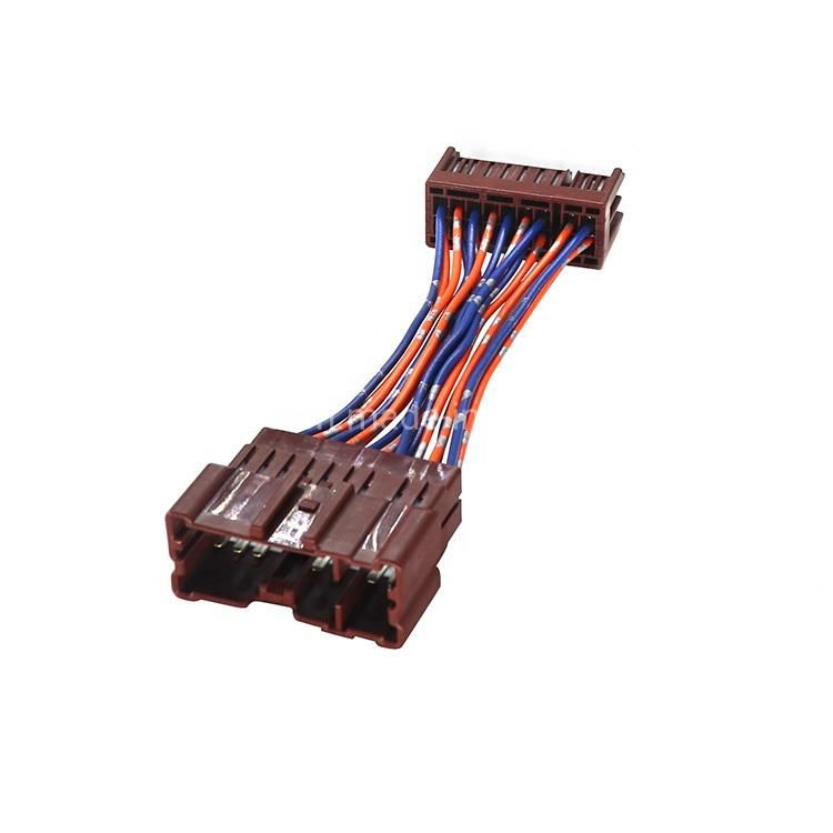 Manufacturer Automotive Engine 16p Wire Harness Cable Plug Wiring Harness