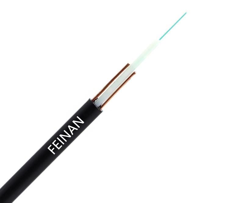 Armored 6 12 24 Core Fiber Optic Cable Outdoor GYXTW G652D Optical Fiber Cable
