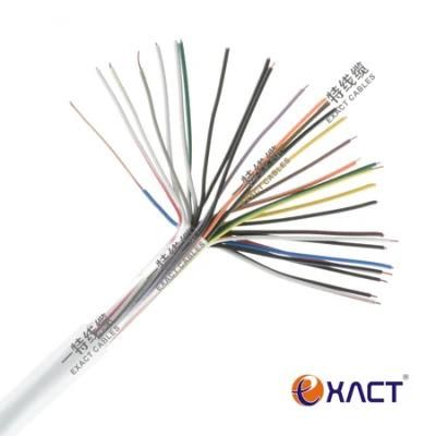 Solid 20xAWG24 Unshielded TCCA Alarm Cable EN50575 IEC60332-1 VW-1