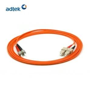 St/Upc-Sc/Upc Duplex 2.0mm 62.5/125 Om1 50/125 Om2 3 Meters PVC/LSZH Patch Cord