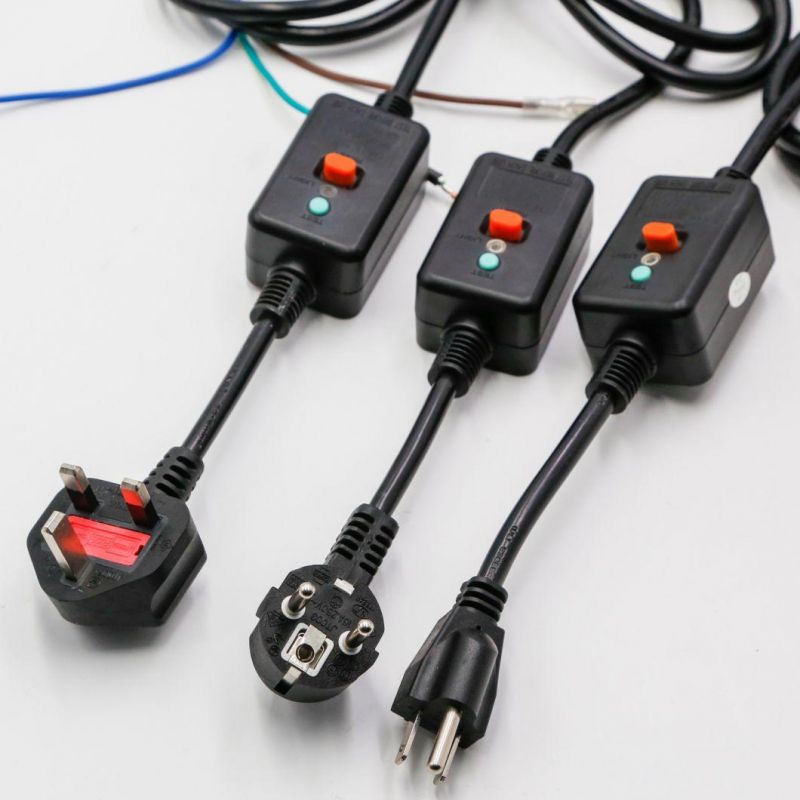 Power Cords Sets IEC 60320 C13 VDE H05VV-F 3X0.75 3X1.0 3X1.5