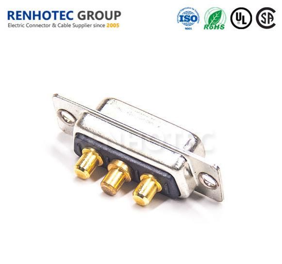 High Voltage Straight 3V3 Male D Sub Connector Types