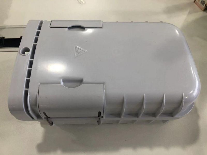 FTTH Fiber Optic Access Moulded IP65 1/4/8/16/24/48/96 Core Plastic Waterproof Terminal Distribution Wall Outlet Optical Termination Switch Junction Box