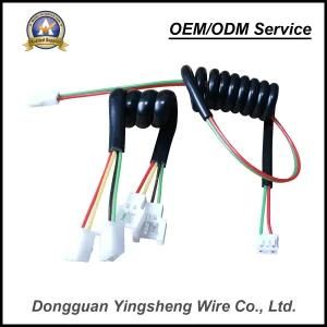 Customize Molex 51005 Terminal Connecting Spiral Cable Spring Cable Fire Door Control Cable