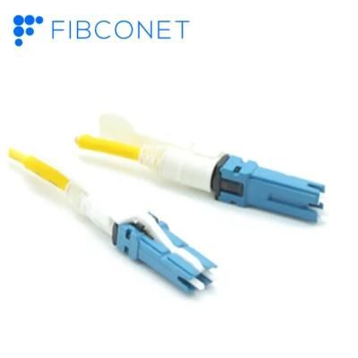 Fiber Optic Single Mode CS Connector and Patch Cable Assembly