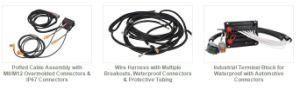 Ts16949 RoHS OEM Car Industrial Wiring Harness