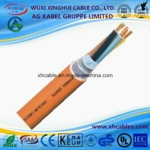 Power Circular Cables / PVC 600/1000V 4core+E SWA Copper Low Voltage Building Cable