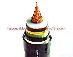 1*400mm2 Single Core Oxygen Free Copper Conductor Mv Power Cable