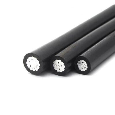 ASTM Standard 6 AWG Aluminum Conductor XLPE/HDPE Insualted Covered Line Wire