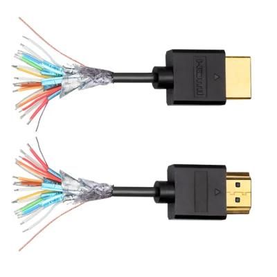 3D 4K UHD 18Gbps Ultra slim high speed hdmi cable hdtv ethernet