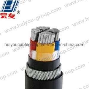 IEC Certificated XLPE Insulated Steel Wire Armored PVC Chloride Sheathed LV Power Cable