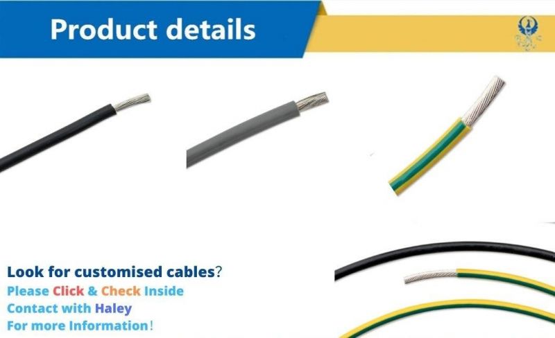 PVC 12AWG Flexible Soft Silicone Coated Cable Wire High Temperature Environment Aluminium Copper Control Electric Coaxial Cable Waterproof Rubber Cable