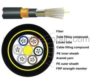 Non-Metallic Strength Member Optical Fiber Cable