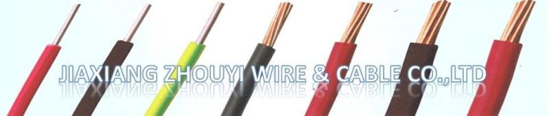 Electirc Wire Customized Copper Conductor PVC Jacket Single Core Cable