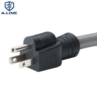Approved American AC Power Cord, USA Cord with NEMA 5-15p Plug