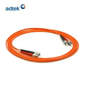 3 Meters St/Upc-St/Upc Duplex 2.0mm 62.5/125 Om1 50/125 Om2 PVC/LSZH Patch Cord