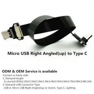Xaja Ultra Thin Straight Type C USB Mini Cable