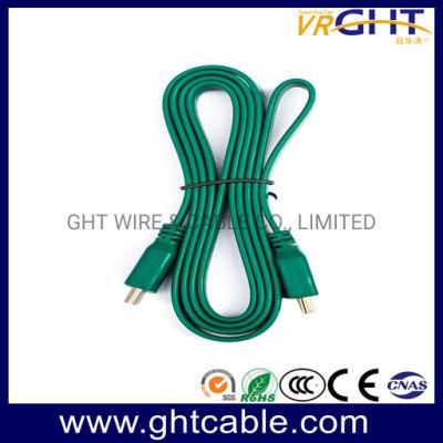 10m High Speed Support 720p/1080P/2160p Flat HDMI