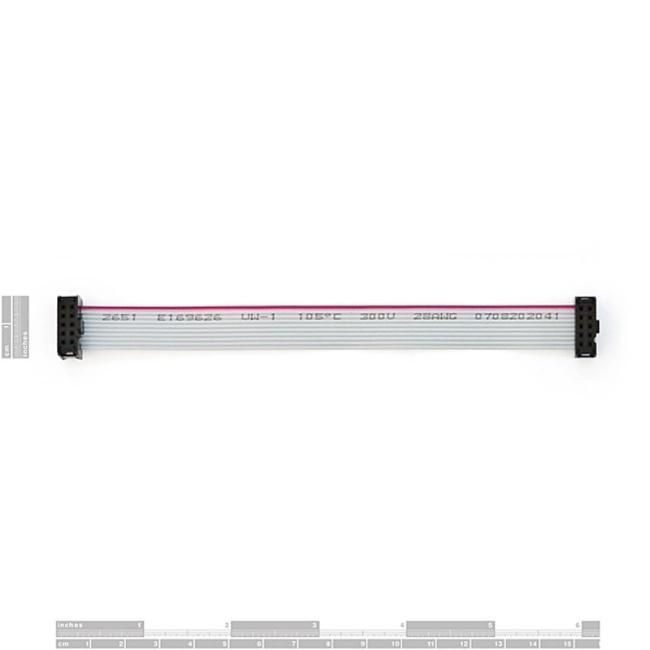 10-Pin IDC Ribbon Cable Length: 20cm