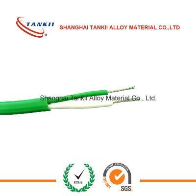 Green jacket FEP insulation thermocouple wire type KX