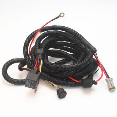 LED Headlight LED Work Light Dt Connector Truck LED Light Bar Automotive Wiring Harness Manufacturer