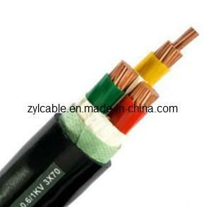 up to 35kv Copper Power Cable XLPE Insulated PVC Sheathed Cable