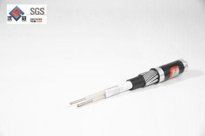 Guowang Brand 240 mm Aluminum Low Voltage Insulated XLPE Armored Power Cable