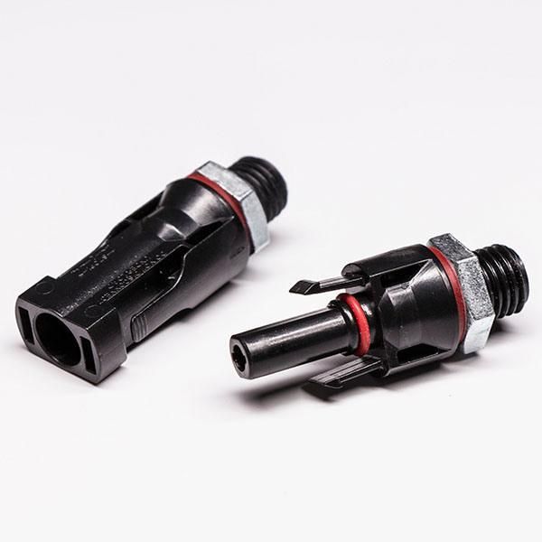 Mc4 Male Female PV Cable Solar Panel Connectors