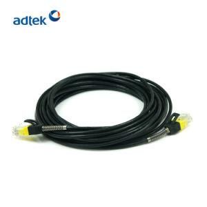 Listed Ultra Slim 32AWG CAT6A UTP Round Copper Patch Cord