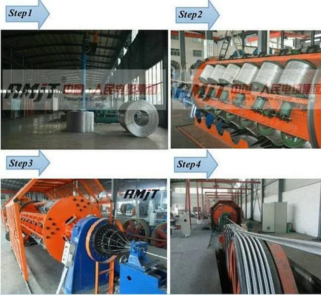 Aluminum Conductor Steel Reinforced Bare ACSR Conductor