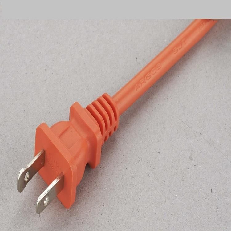 UL Approved Us 2 Prong AC Power Cord Factory
