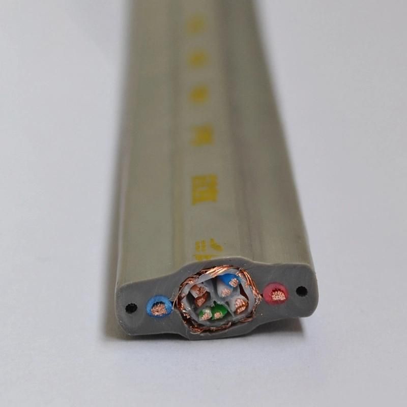 Elevator Cable CAT6 Flat Traveling Cable for Elevator