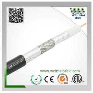 18AWG CCS 75% Braiding Triple Shield RG6 Coaxial Cable