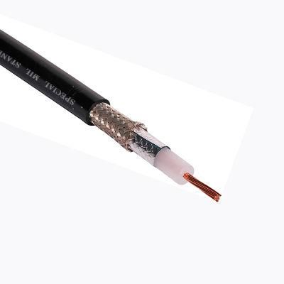 50 Ohm Rg8/U Coaxial Cable RoHS Reach Ce Approval