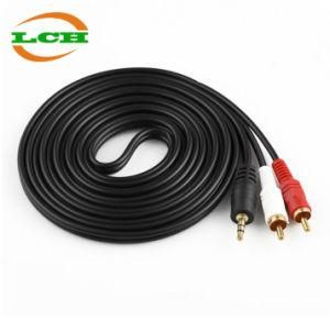 3.5mm Male to 2RCA Stereo Audio Y Cable Splitter (5FT)