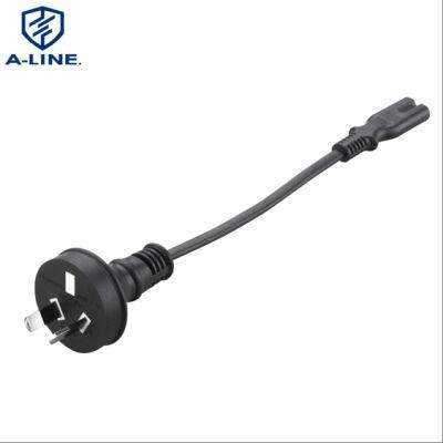 Factory Price 2 Pin Australian Outdoor Extension Cord with C7 Connector