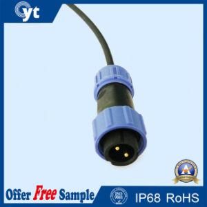 Electrical Joints 2pin Male Waterproof Connector for LED