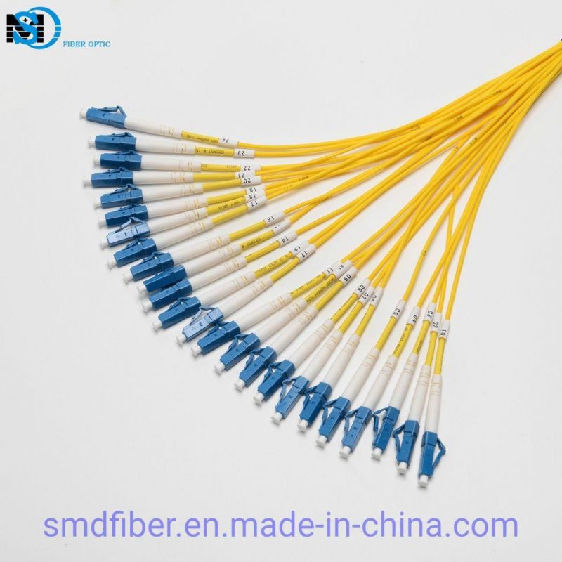 Singlemode 0.9/2.0/3.0mm Cable PVC/LSZH Sc/APC Fiber Optic 1m Pigtail