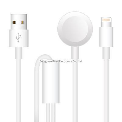 2in 1USB Charging Cable for Watch and Lightning