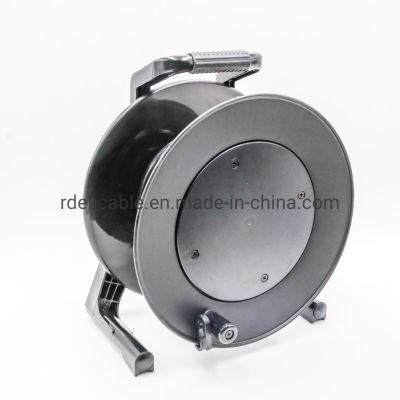 Audio Professional Heavy Duty PC Retractable Fiber Cable Reel Audio Cable Ce
