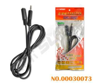 Suoer 1.8m Audio Video Cable 3.5mm Stereo Male to Female Media Cable