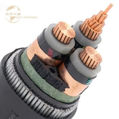 3 Cores Armoured Cable LV Mv Power Cable with Copper Conductor PVC/XLPE Insulation Swa Armoured Power Cable