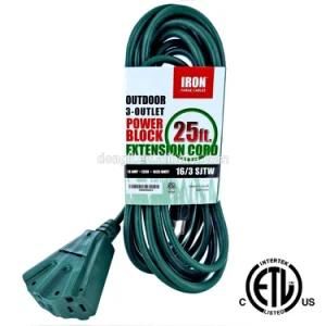 Us Outdoor Extension Cord with Triple Tap