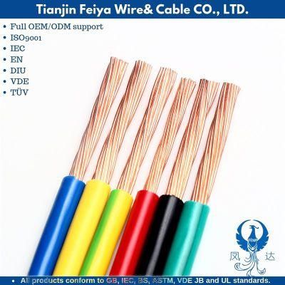 H05V-F Power Wire Electric Cable Power PVC Insulated Flexible Cable Electric Wire